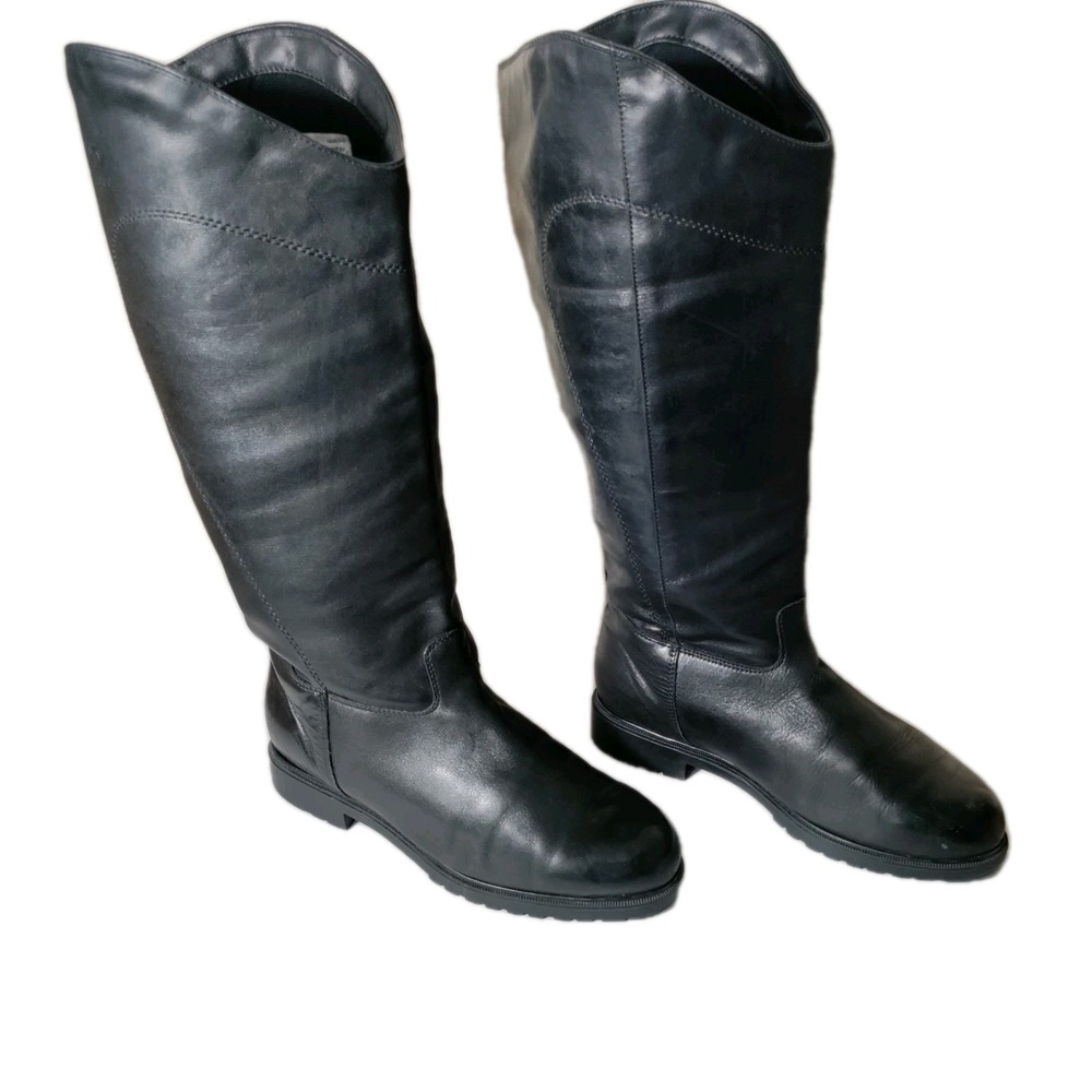 Blondo Size 9 2E Knee Highβ Black Leather Waterproof